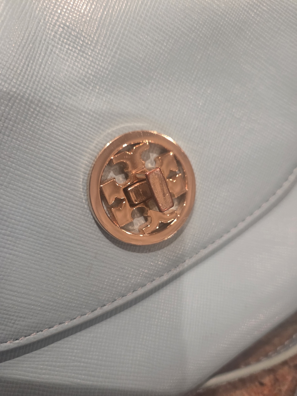 Tory Burch Light Blue Crossbody Bag - Picture 2 of 7